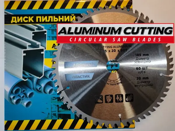 Пильный диск по алюминию AluCut 185x20x60Т
