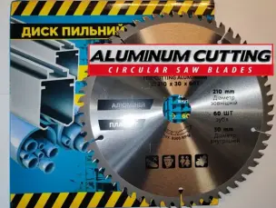 Пиляльний диск по алюмінію AluCut 210x30x60Т