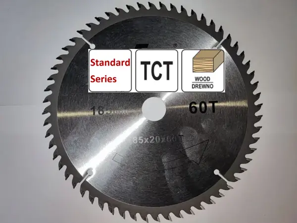 Пильный диск по дереву Standard 185х20х60Т