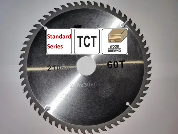 Пильный диск по дереву Standard 210х30х60Т