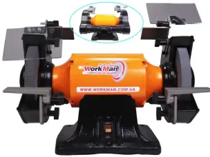 Точильний верстат WorkMan CH200 200 мм промисловий