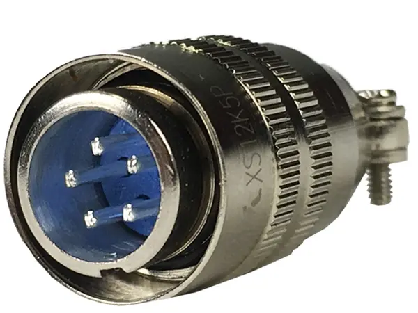 Штекер управления горелкой TIG 5 pin GX12 (12 мм)