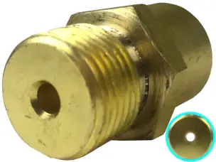 Перехідник латунний 3/8" (тато) — M12x1.0 (мама)