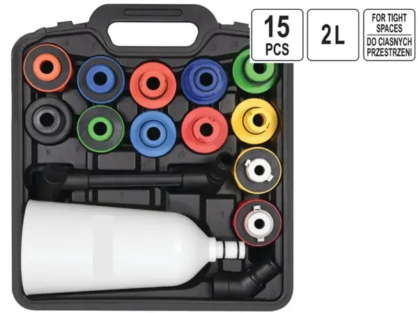 Лійка для моторної оливи з адаптерами