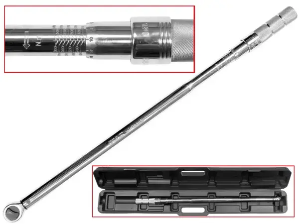 Ключ динамометрический щелчковый 3/4″ 80-400 Нм