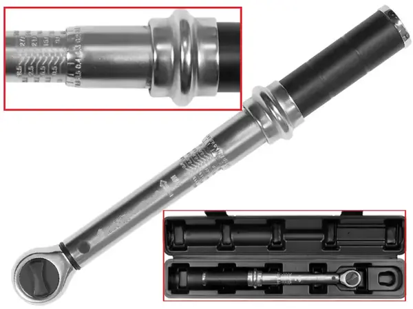 Ключ динамометрический щелчковый 3/8″ CrMo 6-30 Нм