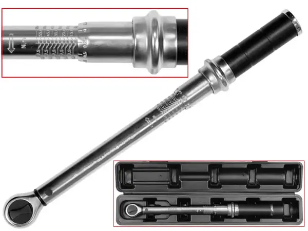 Ключ динамометрический щелчковый 3/8″ CrMo 10-60 Нм