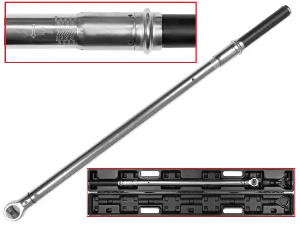 Ключ динамометричний 3/4″ CrMo 200-1000 Нм