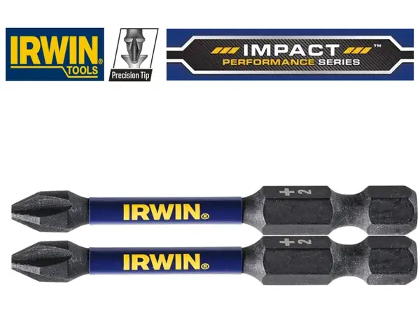 Биты ударные PH2х57мм Irwin IMPACT PRO