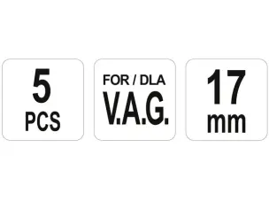 Пристрій для зняття шківа з двигунів авто групи VAG Yato YT-06342