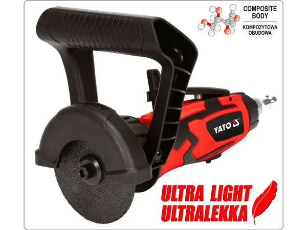 Відрізна пневматична шліфмашина Yato YT-09717
