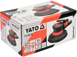 Пневматична ексцентрикова шліфмашина Yato YT-09739