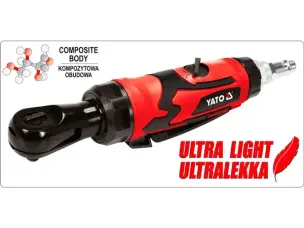 Трещотка пневматическая для маленьких головок Yato 1/4 27Нм