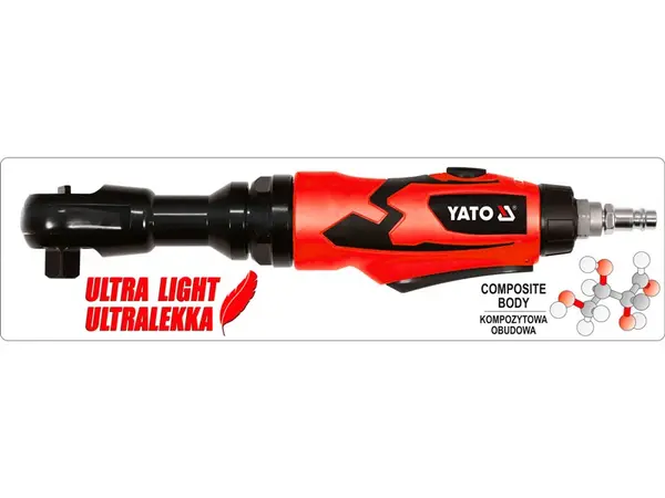 Пневмотрещотка Yato 1/2 80Нм