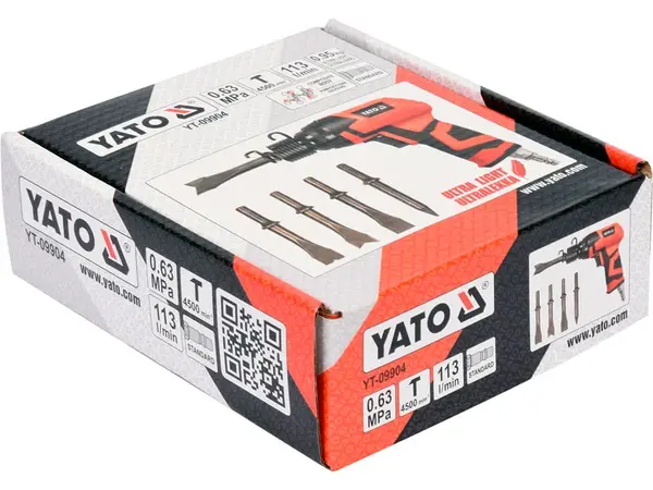 Пневмозубило Yato YT-09904