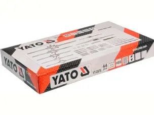 Набор метчиков и плашек Yato М3-М12 44штуки