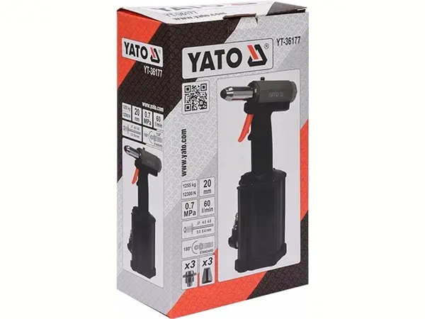 Пневмозаклепочник Yato 4-6,4мм