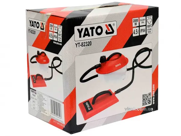 Паровой аппарат для сдирания обоев Yato YT-82320