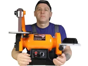 Гріндер стрічковий WorkMan BD1600VS з регулюванням обертів