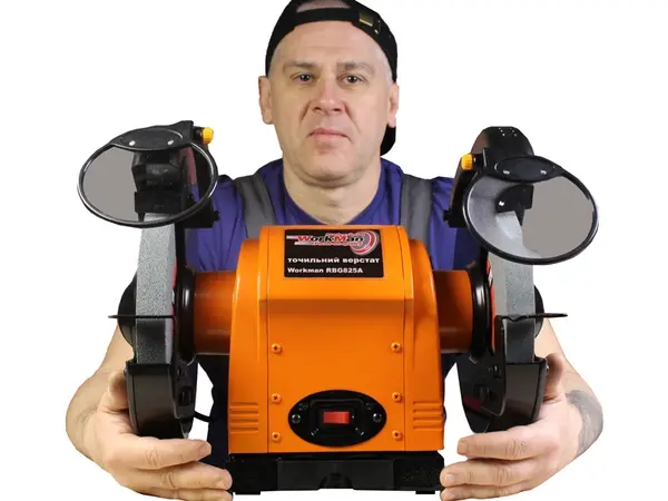 Точильный станок WorkMan RBG825A 200 мм 670 ватт