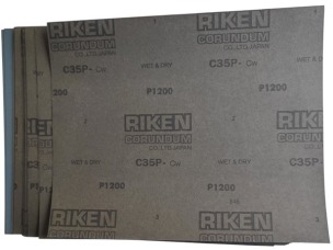 Водостійкий наждачний папір Riken P1200 (Японія)