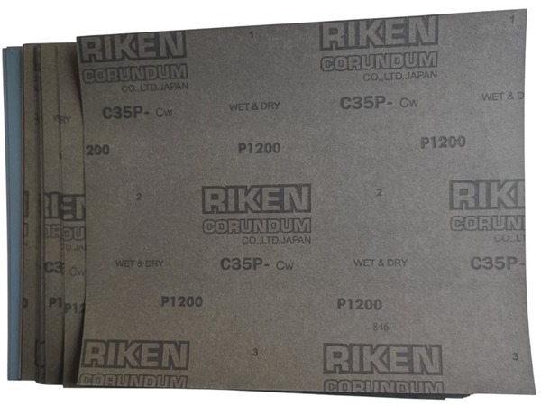 Водостійкий наждачний папір Riken P1200 (Японія)