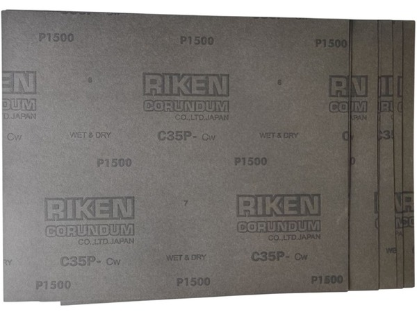 Водостійкий наждачний папір Riken P1500 (Японія)