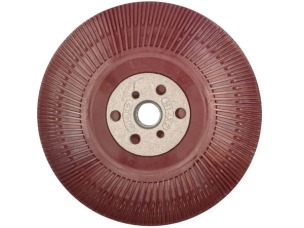 Тарілка для фібрових кругів WorkMan PRO-125 з ребрами