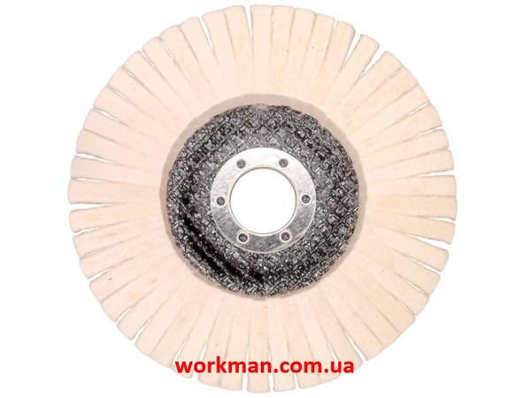 Повстяний круг на болгарку WorkMan 125-AUS-R