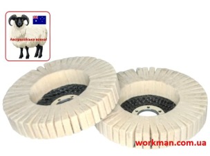 Повстяний круг на болгарку WorkMan 125-AUS-R