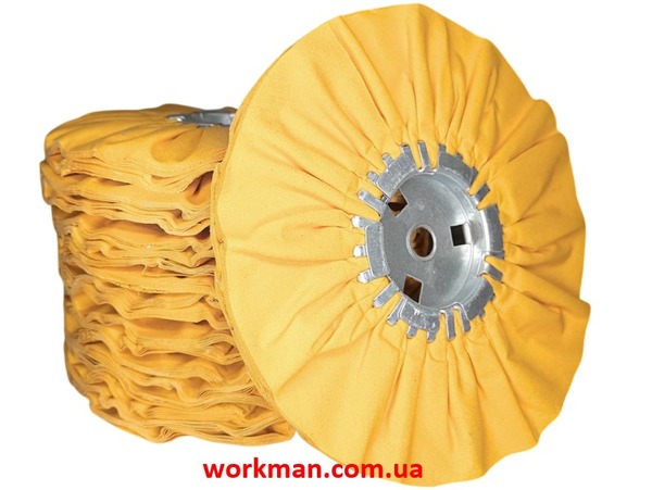 Круг полірувальний хвилястий WorkMan UNI-250