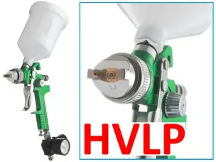 Краскопульт пневматический HVLP 1.3 мм с редуктором давления