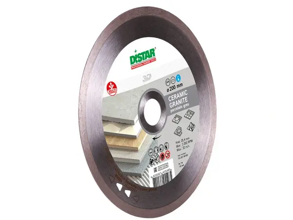 Алмазный диск 200 мм Distar Bestseller Ceramic Granite