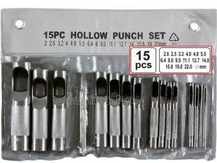 Пробійники отворів ручні SET-15 2-22 мм
