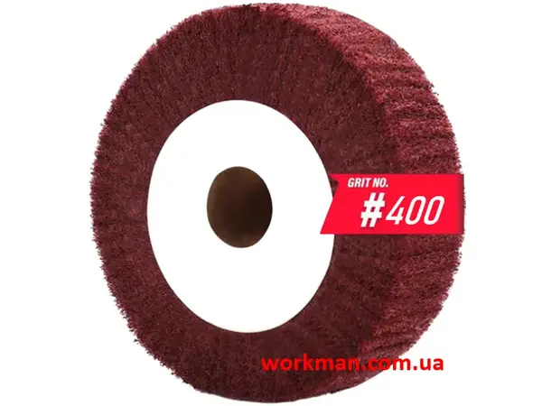 Скотч брайт на точило WorkMan Nylon-150x30 P400