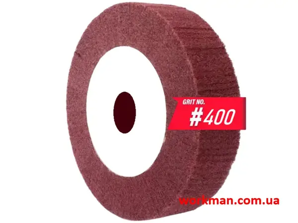 Скотч брайт на точило WorkMan Nylon-150x40 P400
