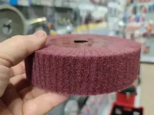 Скотч брайт на точило WorkMan Nylon-150x40 P400