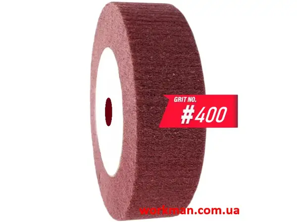 Скотч брайт на точило WorkMan Nylon-200x50 P400