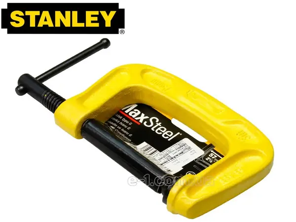 Струбцина G-типу чавунна Stanley 75мм