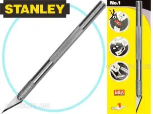 Нож-скальпель Stanley 120 мм для точных работ No.1