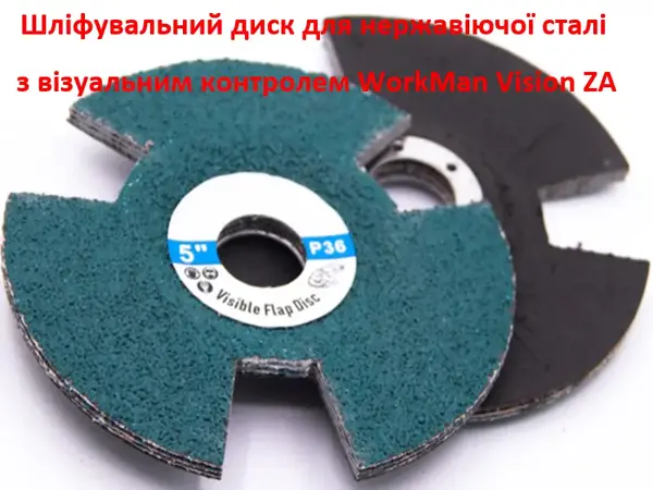 Оглядовий зачисний диск WorkMan Vision ZA P36 125 мм