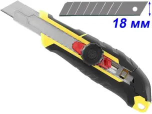 Будівельний висувний ніж із закруткою 18мм Stanley