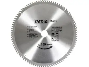 Професійний пильний диск по дереву Yato 300х30х96зубов