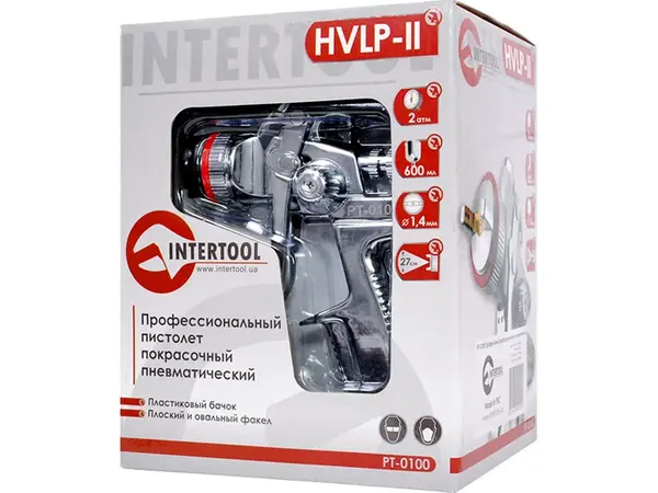 Краскопульт пневматический HVLP II форсунка 1,4 мм