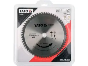 Пильний переможець по дереву 235x25.4x60зубов Yato