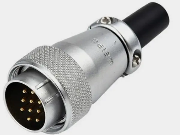 Роз'єм управління 10 pin штекер кабельний Ø26 мм