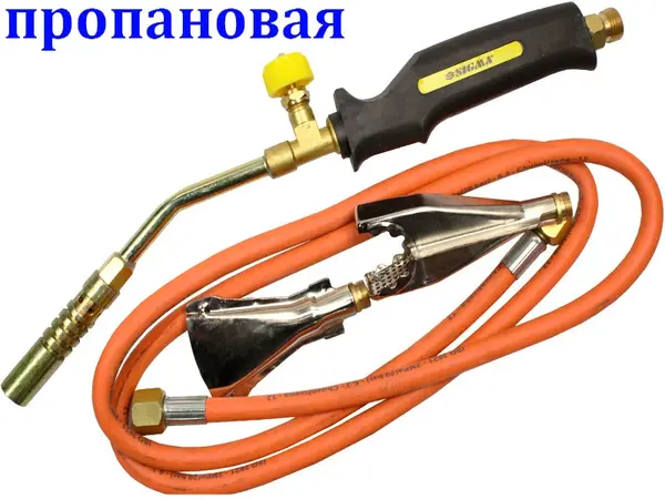 Пропановий пальник для пайки та нагріву