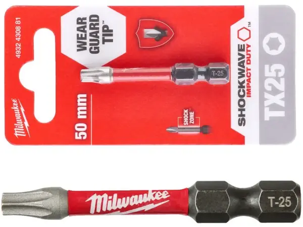 Ударна біта Milwaukee Shockwave 50мм TX25