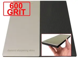 Алмазный брусок для заточки ножей 170х75мм 600 Grit