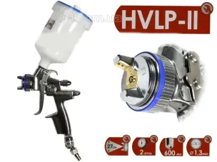 Фарбопульт пневматичний HVLP II форсунка 1.3 мм